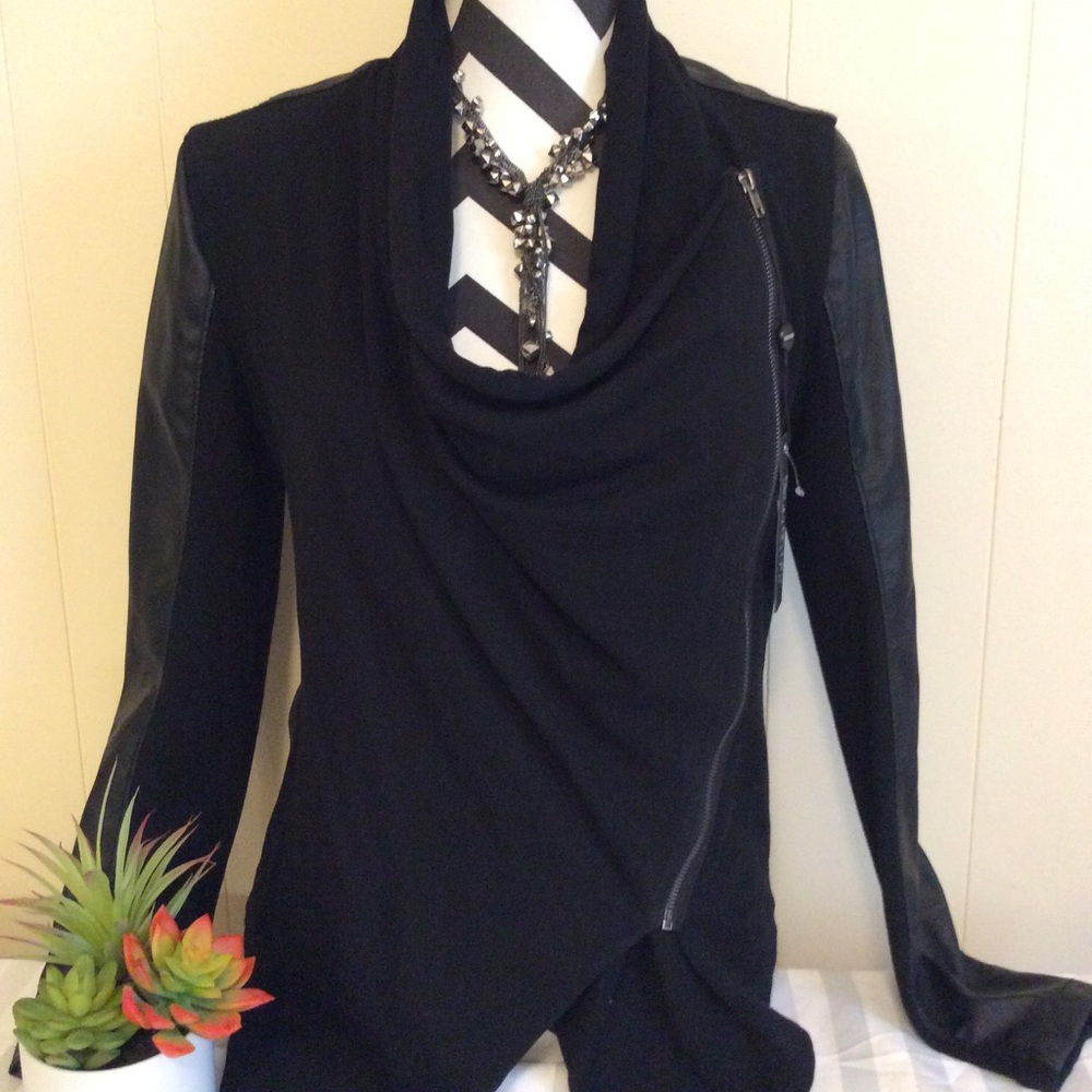 BlankNYC Black Vegan Leather Jacket